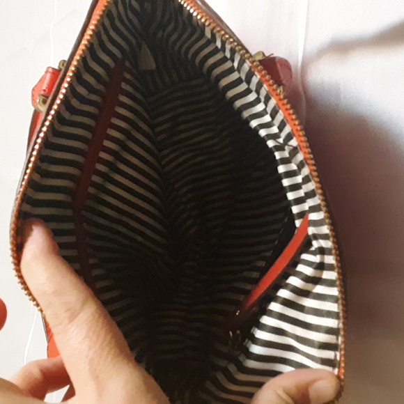 Authentic KATE SPADE Red Leather Crossbody Bag - Picture 5 of 5